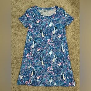 Lilly Pulitzer Boca Blue (Sailboat) Dress